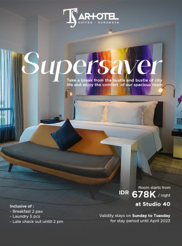 Supersaver staycation at ARTOTEL TS Suites - Surabaya