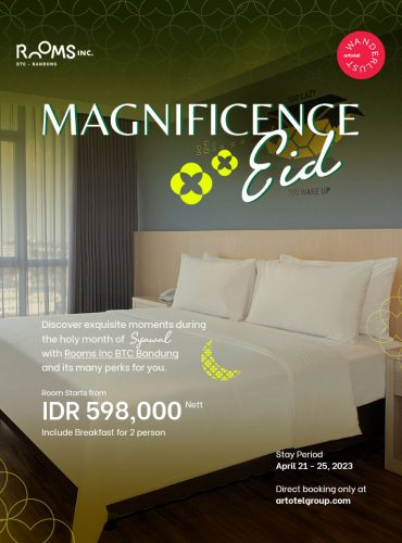 Make this Eid truly magnificent with Rooms Inc BTC Bandung